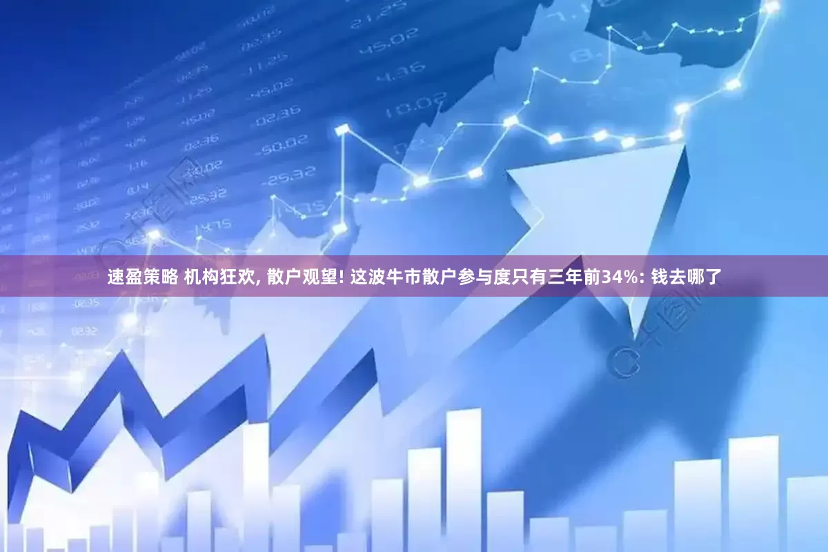 速盈策略 机构狂欢, 散户观望! 这波牛市散户参与度只有三年前34%: 钱去哪了