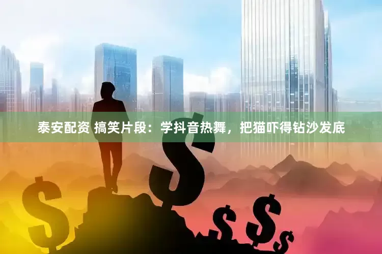 泰安配资 搞笑片段：学抖音热舞，把猫吓得钻沙发底